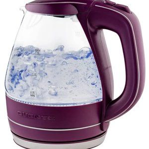 Glass Electric Kettle Hot Water Boiler 1.5 Liter Borosilicate Glass. New